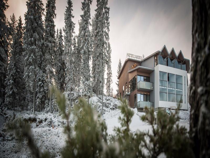 Hotel Aateli Hillside Vuokatti Eksteriør billede
