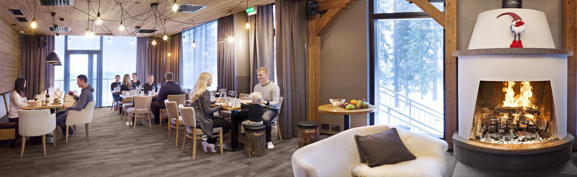 Hotel Aateli Hillside Vuokatti Eksteriør billede