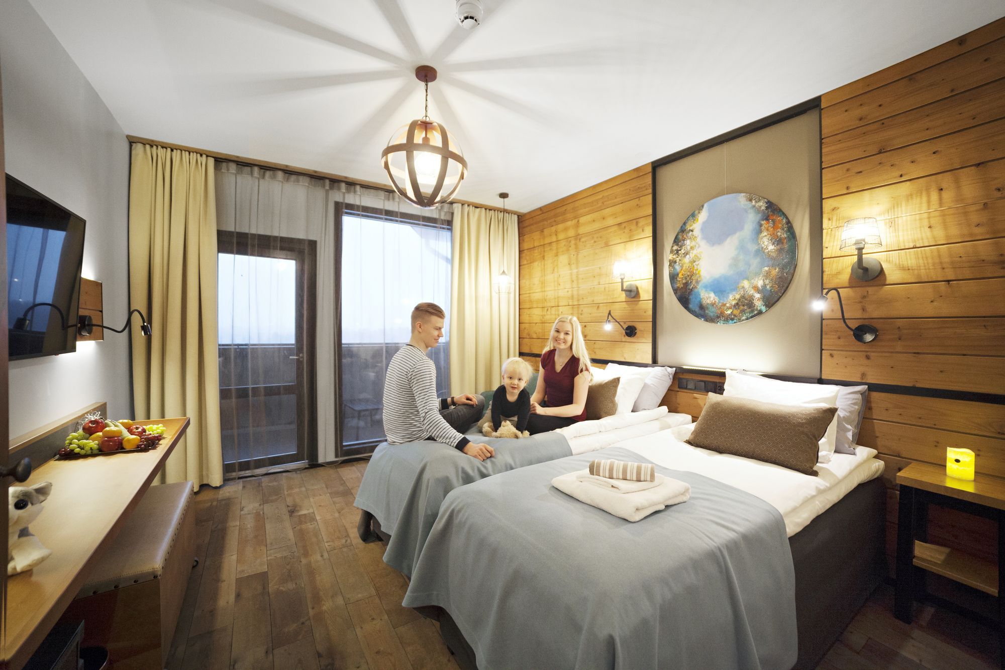 Hotel Aateli Hillside Vuokatti Eksteriør billede