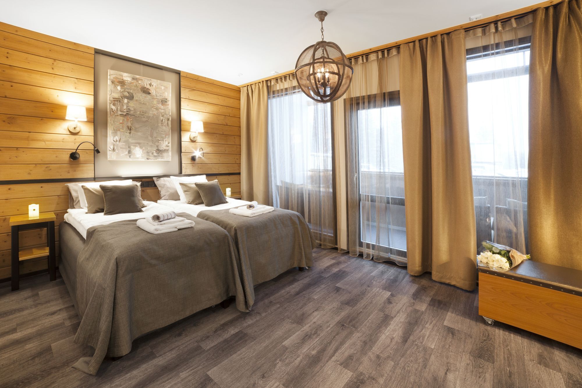 Hotel Aateli Hillside Vuokatti Eksteriør billede