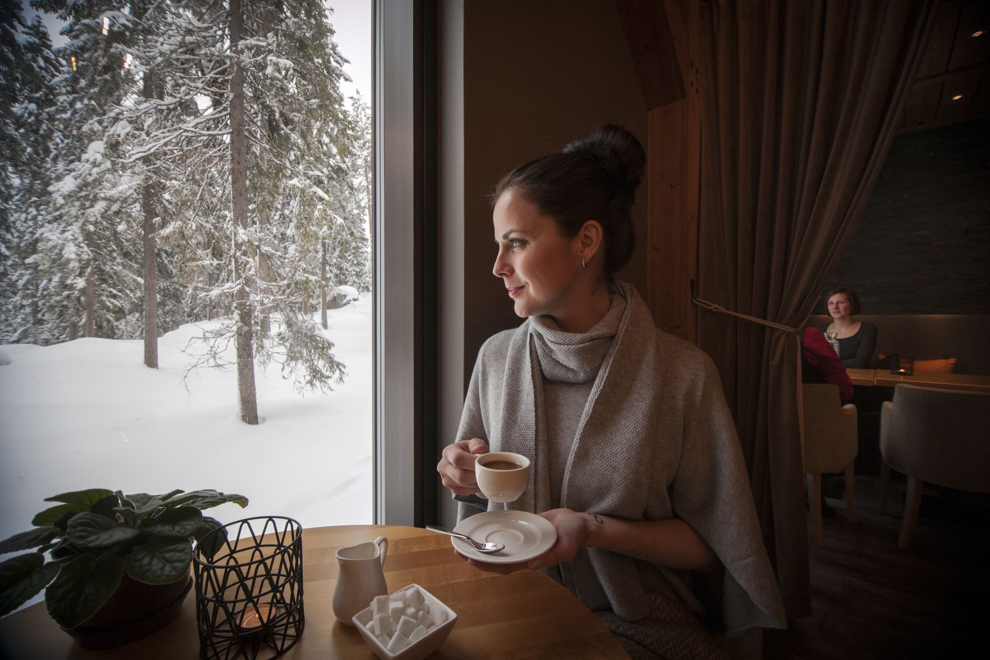 Hotel Aateli Hillside Vuokatti Eksteriør billede